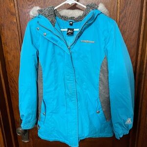 Zero xposure hooded jacket youth size 14